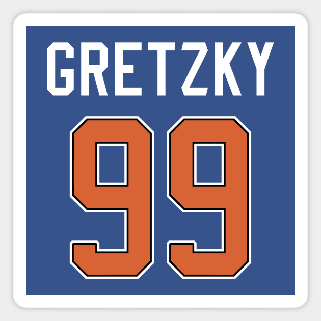 Edmonton Oilers - Wayne Gretzky Magnet by swiftscuba